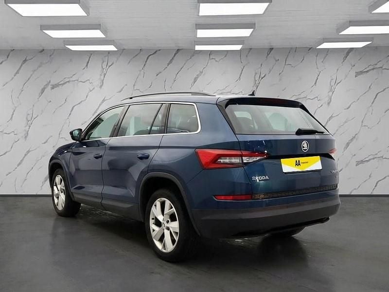 Used Skoda Kodiaq SE L 150 HP (110 kW) 2018 Blue SUV