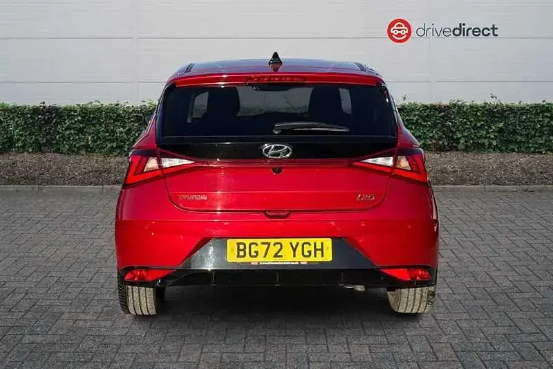 Used Hyundai i20 Premium 100 HP (73 kW) 2022 Red Hatchback