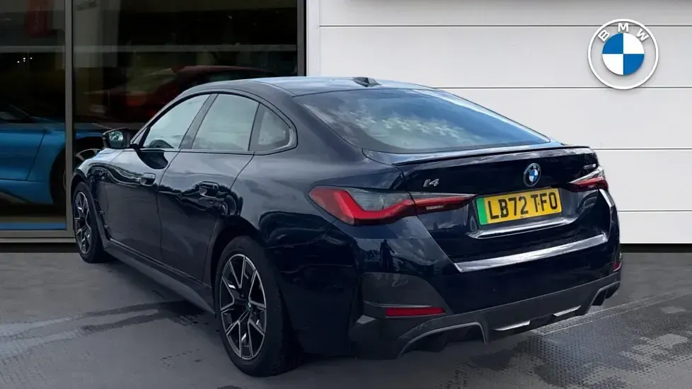 Used BMW i4 M Sport 246 kW (335 HP) 2022 Blue Sedan