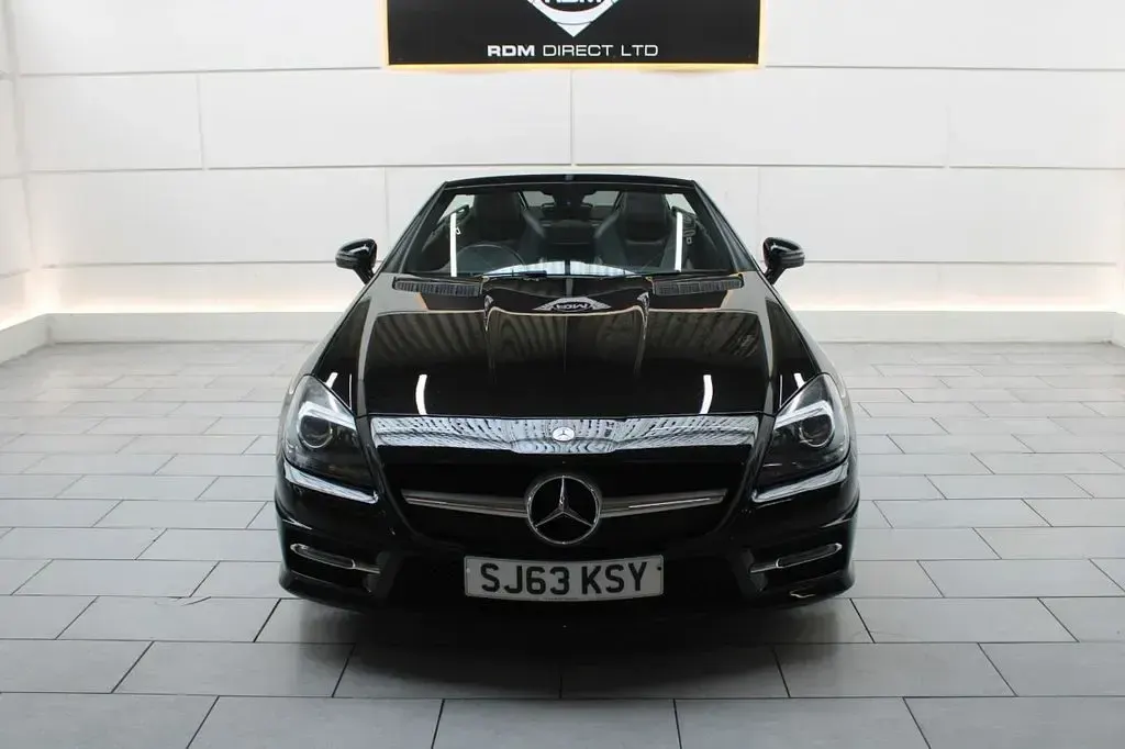 Used Mercedes SLK200 AMG 184 HP (135 kW) 2013 Black Cabriolet