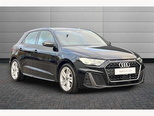 Black Used 2021 Audi A1 S-Line Hatchback | £20,795 (Fair price) - Image 1/4