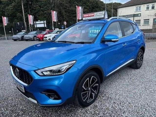 Used MG ZS Exclusive 111 HP (81 kW) 2023 Blue SUV