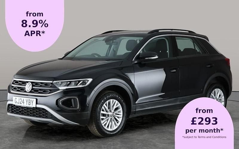 Used 2025 VW T-Roc Life SUV | £21,432 (Good price) - Image 1/2
