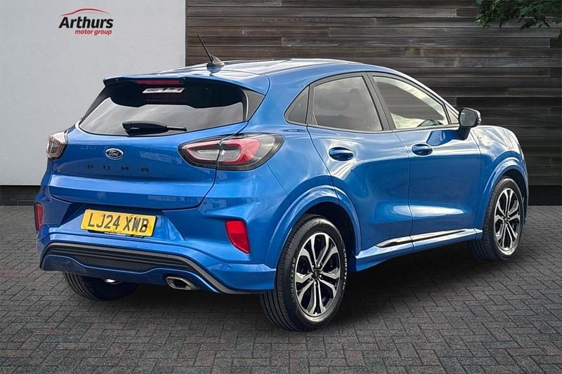 Used Ford Puma ST-Line 123 HP (90 kW) 2024 Blue SUV