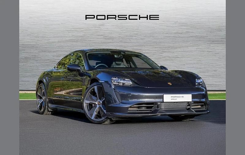 Grey Used 2021 Porsche Taycan Sedan | £54,440 (Super price) - Image 1/4