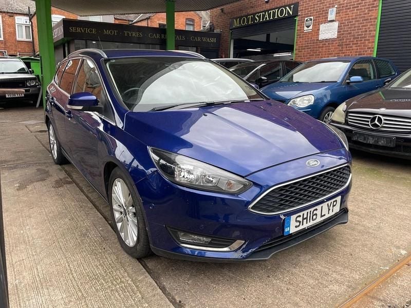 Used Ford Focus Titanium X 2016 Blue Estate