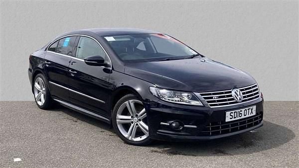 Black Used 2016 VW CC R-line Sedan | £8,210 (Fair price) - Image 1/4