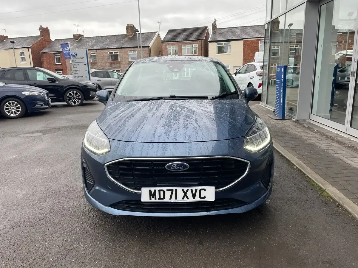 Used Ford Fiesta Trend 75 HP (55 kW) 2022 Blue Hatchback