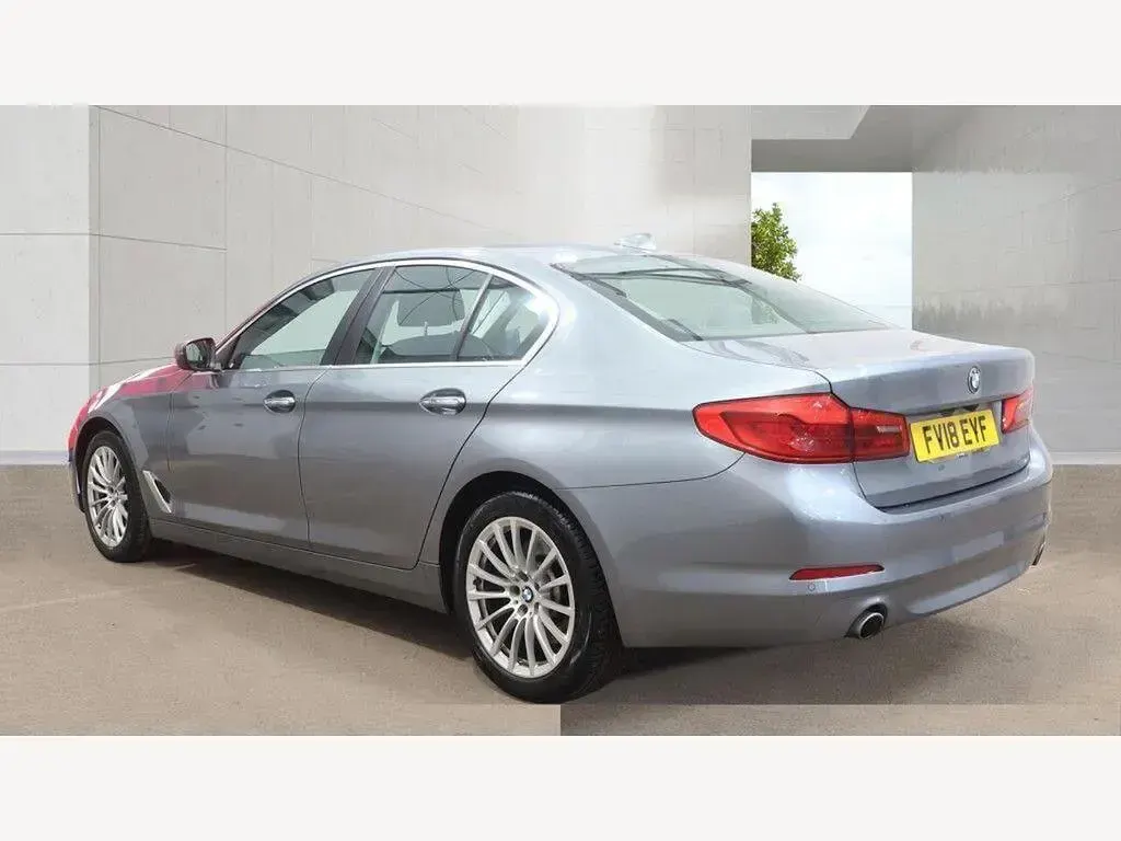 Used BMW 530 Comfort Edition 2018 Blue Sedan