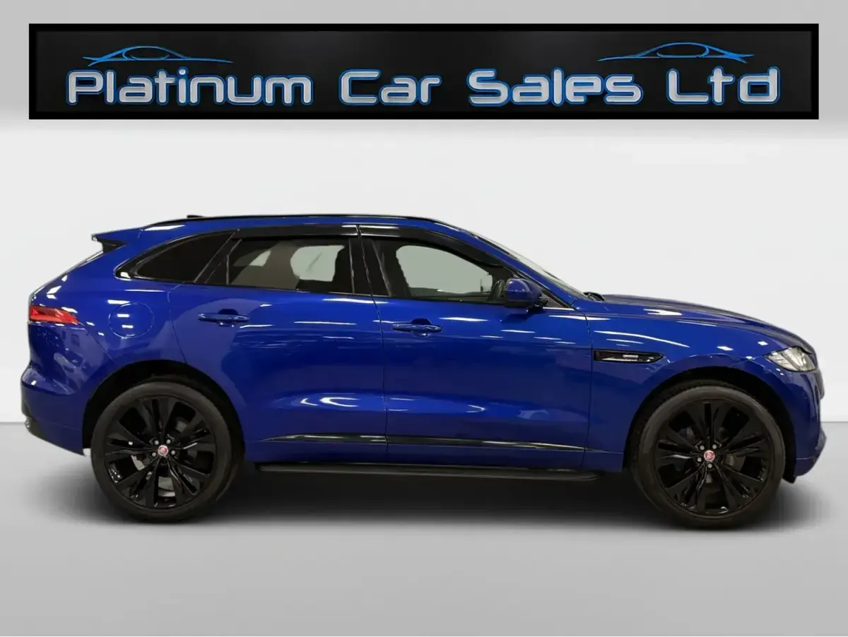 Used Jaguar F-Pace R-Sport 180 HP (132 kW) 2018 Blue SUV