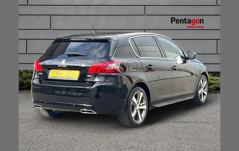 Used Peugeot 308 GTi 130 HP (95 kW) 2021 Black Hatchback