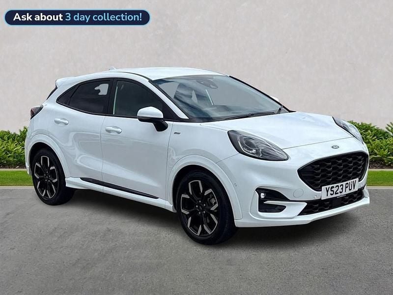 White Used 2023 Ford Puma ST-Line X Hatchback | £17,375 (Fair price) - Image 1/4