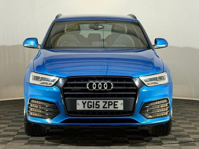 Begagnad Audi Q3 S-line plus 184 HK (135 kW) 2015 Blå SUV