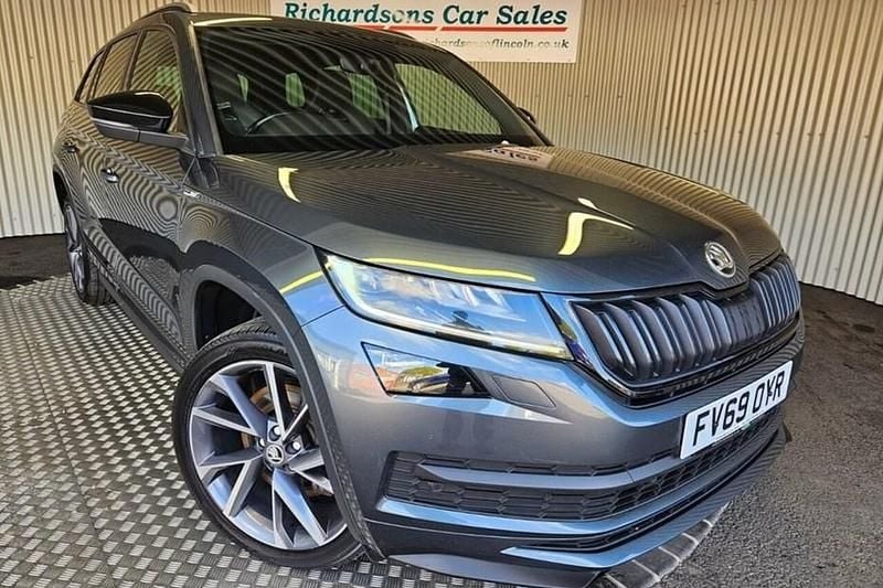 Grey Used 2019 Skoda Kodiaq SportLine SUV | £19,500 (Good price) - Image 1/1