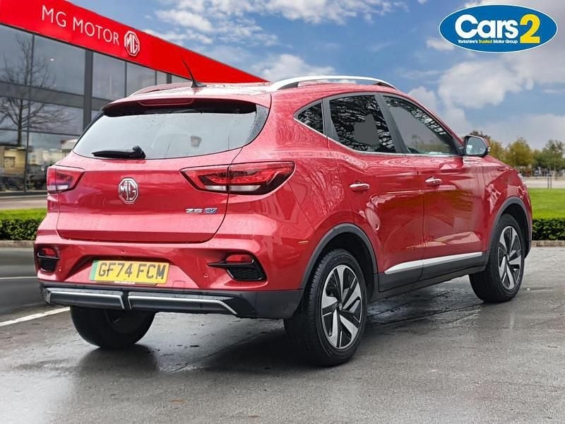 Used MG ZS Trophy Connect 130 kW (177 HP) 2024 Red SUV