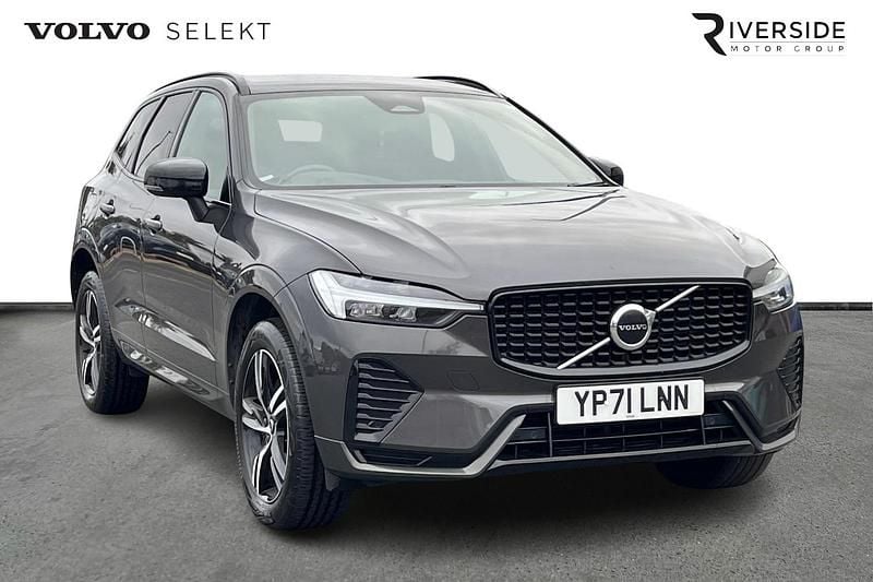 Platinum grey Used 2021 Volvo XC60 R-Design SUV | £25,000 (Fair price) - Image 1/4