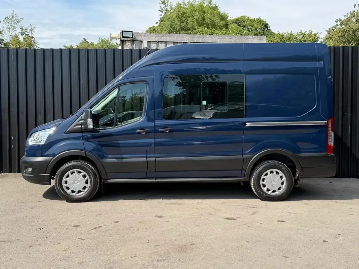 Used Ford Transit Trend 170 HP (125 kW) 2020 Blue Van