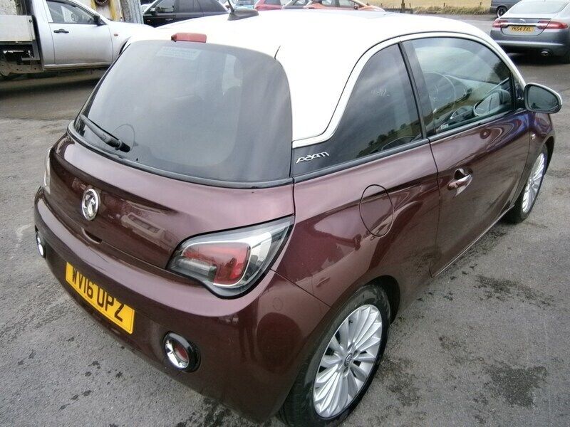 Used Vauxhall Adam Glam 86 HP (63 kW) 2016 Purple Hatchback