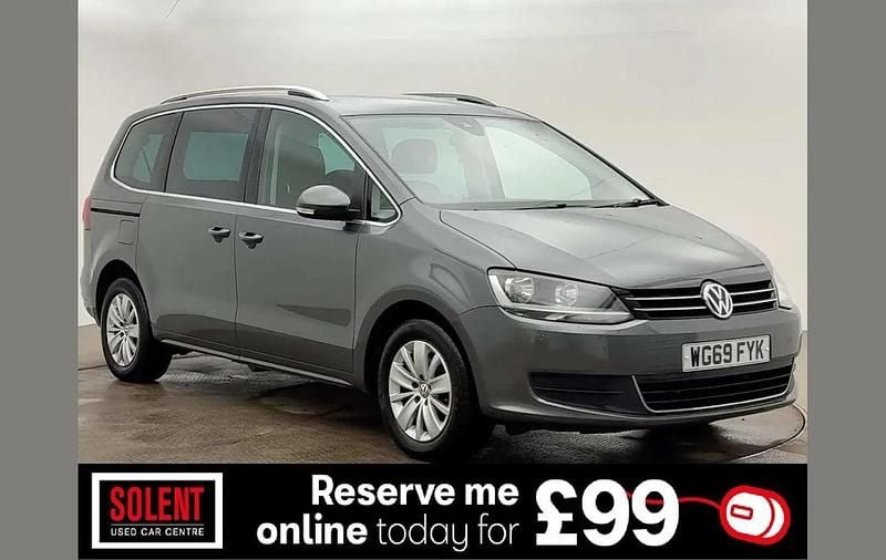 Grey Used 2019 VW Sharan SE MPV | £14,990 (Fair price) - Image 1/3