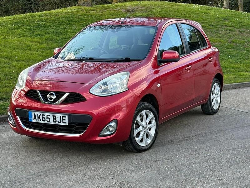 Usado Nissan Micra Acenta 2015 Vermelho Citadino
