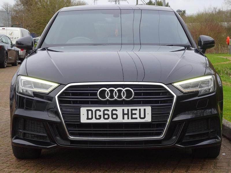 Used Audi A3 Sportback S-Line 2016 Black Hatchback