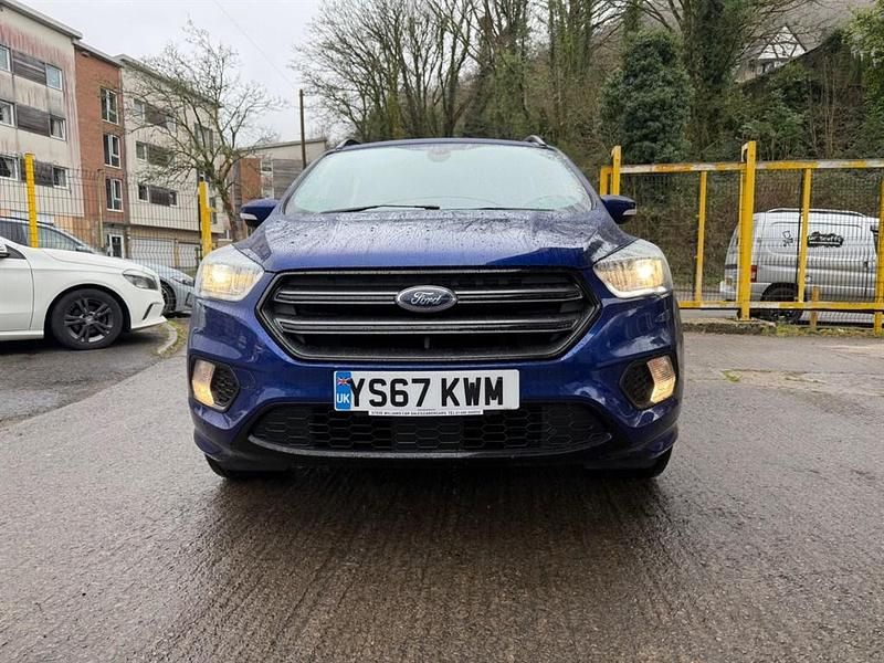 Used Ford Kuga ST-Line 150 HP (110 kW) 2017 Blue SUV