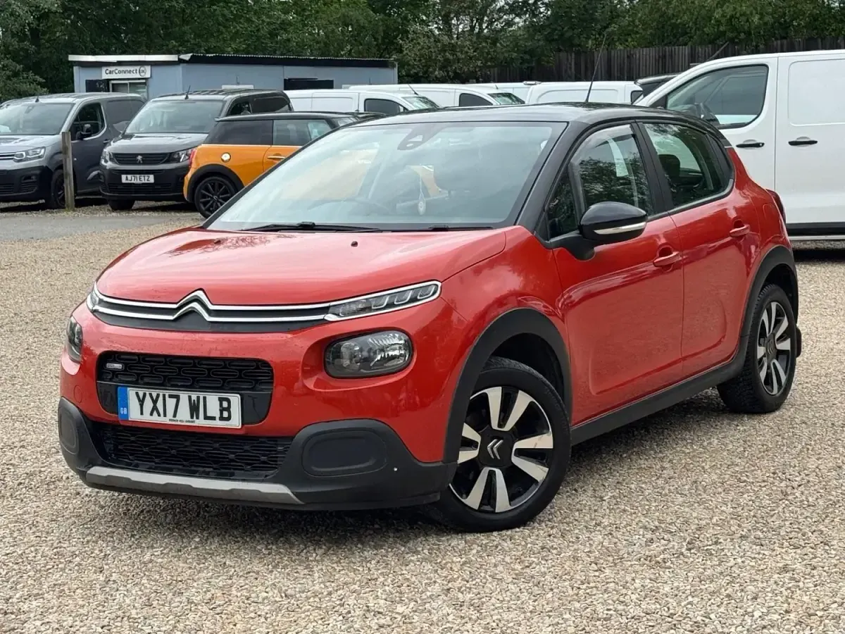 Used Citroën C3 Feel 2017 Orange Hatchback