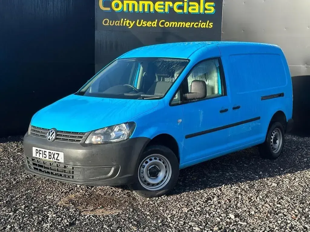 Used VW Caddy Startline 102 HP (75 kW) 2015 Blue MPV