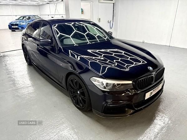 Used BMW 520 M Sport 2017 Black Sedan