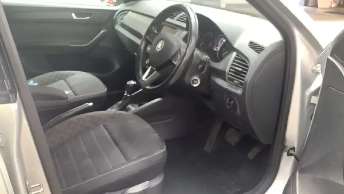 Used Skoda Fabia SE L 90 HP (66 kW) 2015 Silver Hatchback