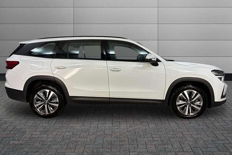 Used Skoda Kodiaq SE 150 HP (110 kW) 2025 Moon white metallic SUV