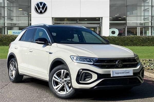 Grey Used 2022 VW T-Roc R-line SUV | £23,195 (Fair price) - Image 1/4
