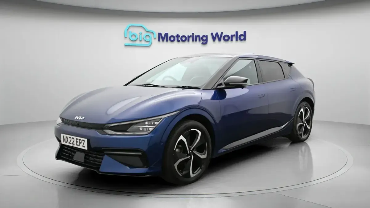 Used Kia EV6 GT-Line S 166 kW (226 HP) 2022 Blue SUV