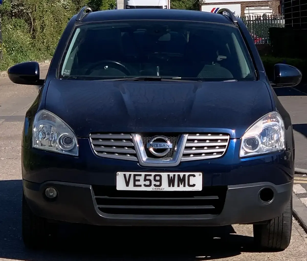 Used Nissan Qashqai N-TEC 113 HP (83 kW) 2009 Blue SUV