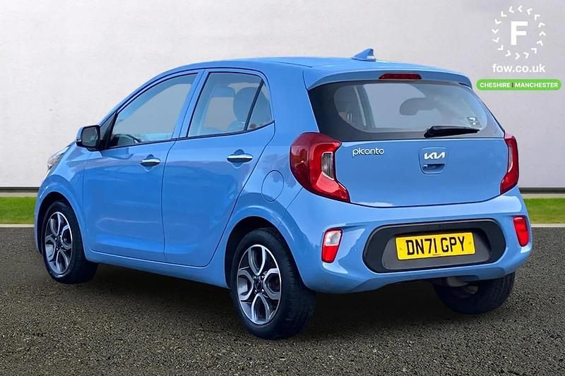 Used Kia Picanto Advance 2022 Blue Hatchback