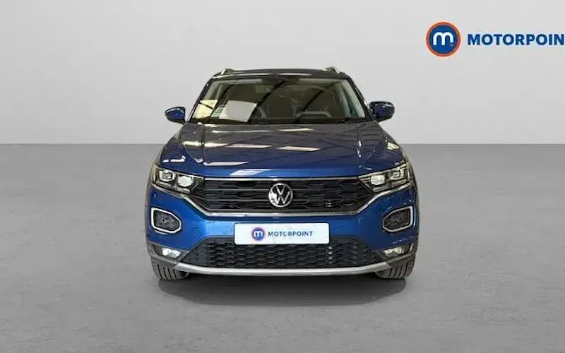 Used VW T-Roc SEL 150 HP (110 kW) 2021 Blue SUV