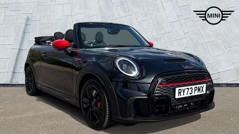 Used Mini John Cooper Works Cabriolet 2023 Black Cabriolet