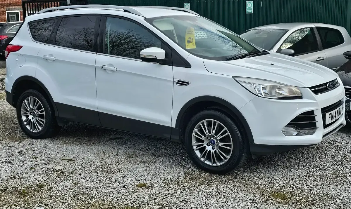Used Ford Kuga Titanium 163 HP (119 kW) 2014 White SUV