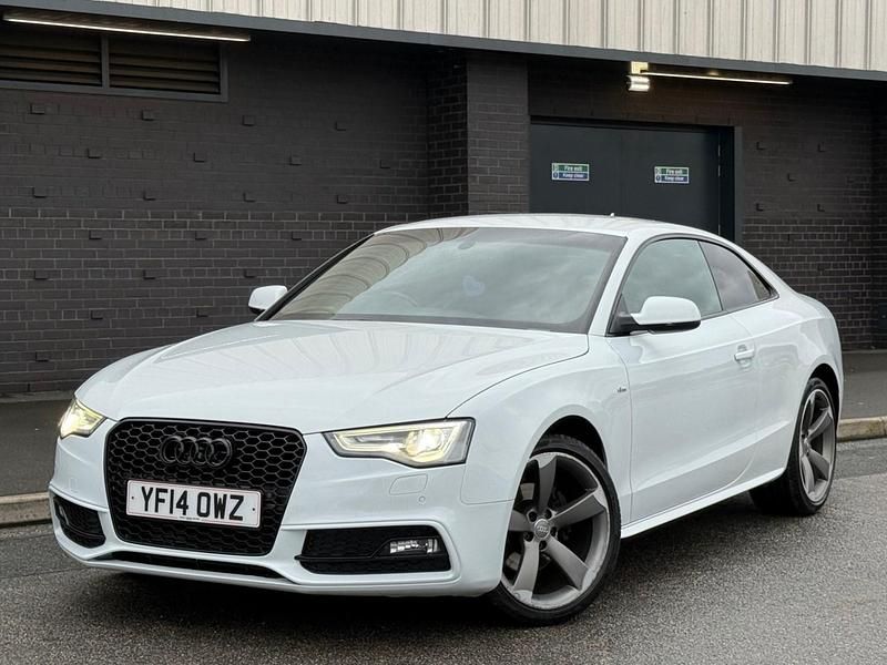 Used Audi A5 Black Edition 2014 White Coupe