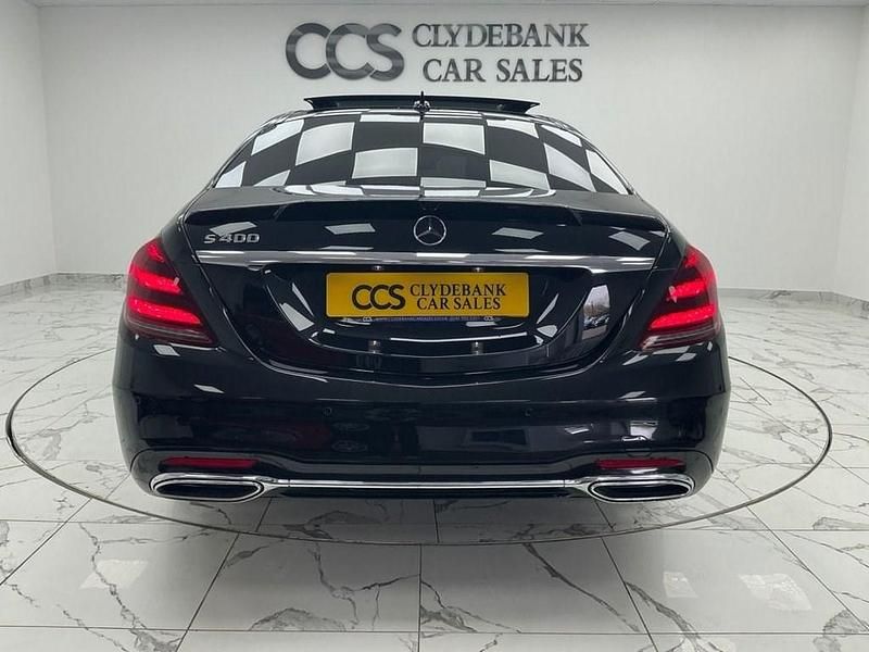 Used Mercedes S400 AMG Line Premium Plus 340 HP (250 kW) 2019 Black Sedan