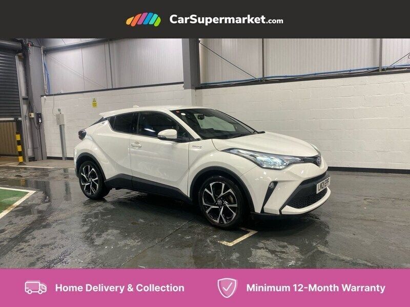 White Used 2021 Toyota C-HR Design SUV | £18,497 (Fair price) - Image 1/4