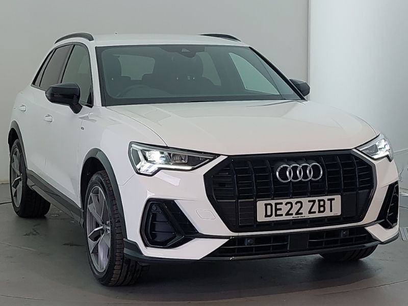 White Used 2022 Audi Q3 Black Edition SUV | £26,898 (Fair price) - Image 1/4