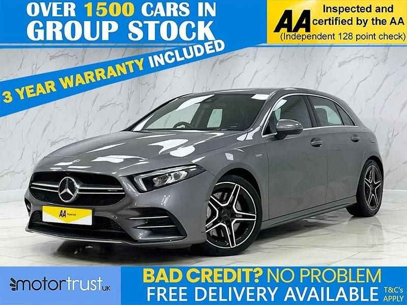 Grey Used 2019 Mercedes A35 AMG AMG Hatchback | £19,495 (Fair price) - Image 1/2