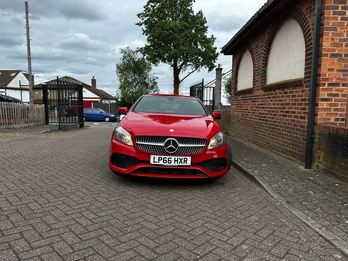 Used Mercedes A180 AMG line 2017 Red Hatchback