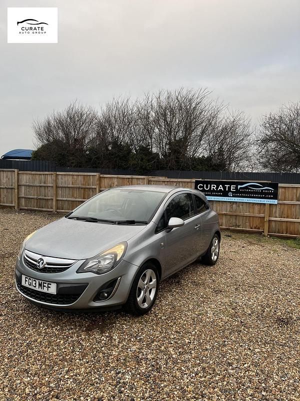 Used Vauxhall Corsa 100 HP (73 kW) 2013 Silver Hatchback