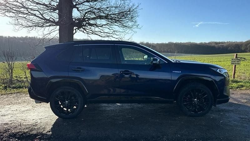 Used Toyota RAV4 2021 Blue/black SUV