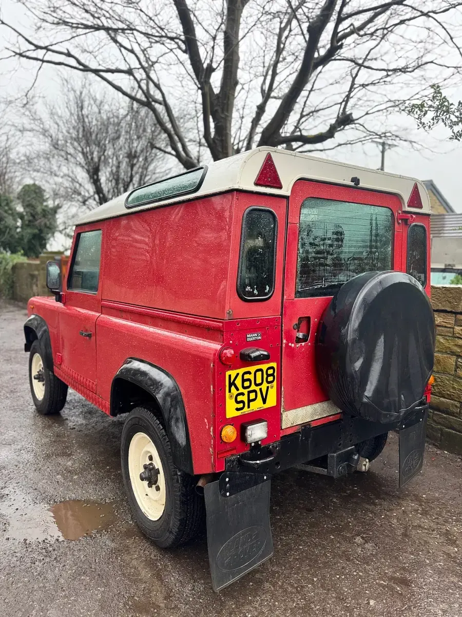 Used Land Rover Defender 1993 Red SUV