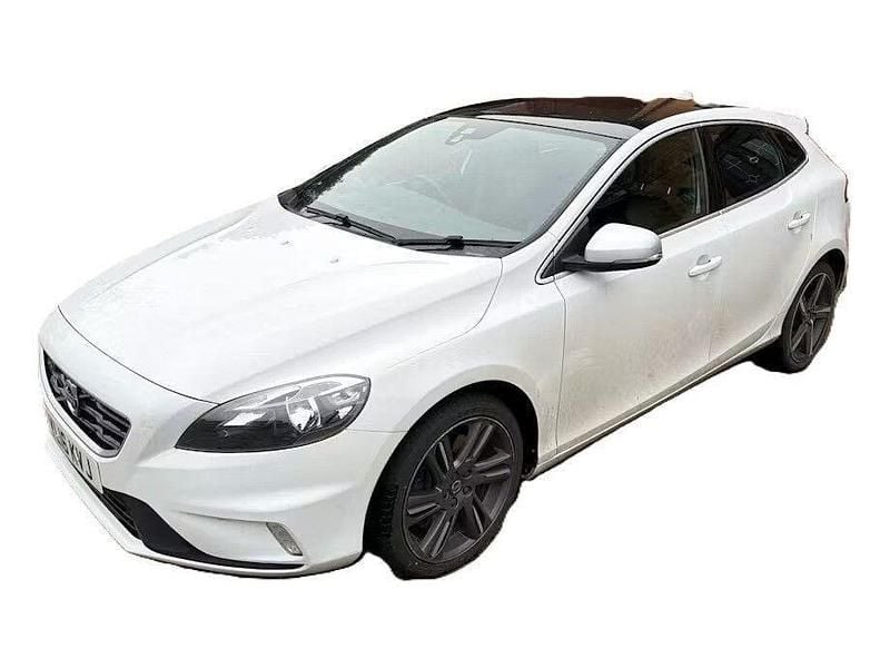 Used Volvo V40 R-Design 150 HP (110 kW) 2016 White Hatchback