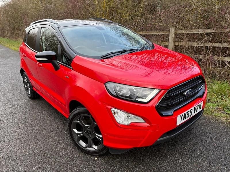 Used Ford Ecosport ST-Line 125 HP (91 kW) 2020 Red SUV