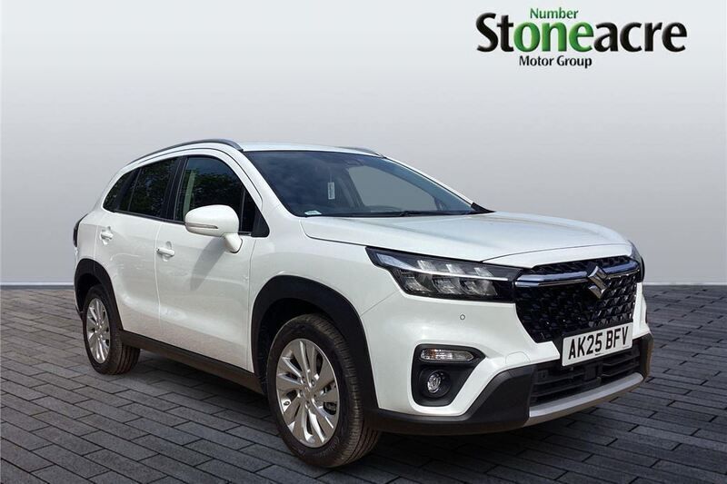 White New 2025 Suzuki SX4 S-Cross SUV | £26,990 (Fair price) - Image 1/4